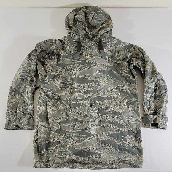 ORC Ind. Mens Small (XL? 50" Chest) Parka Improved Rainsuit Jacket Digital Camo - Picture 2 of 6